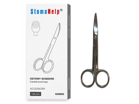 Ножницы для калоприемника / маникюрные ножницы Stomahelp